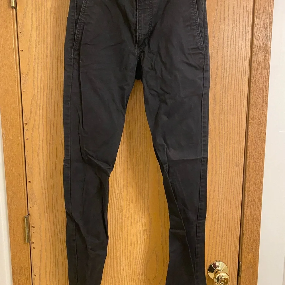 Signature by Levi Strauss Men's Slim Straight Jeans - Black Size 29x32 - Picture 1 of 6